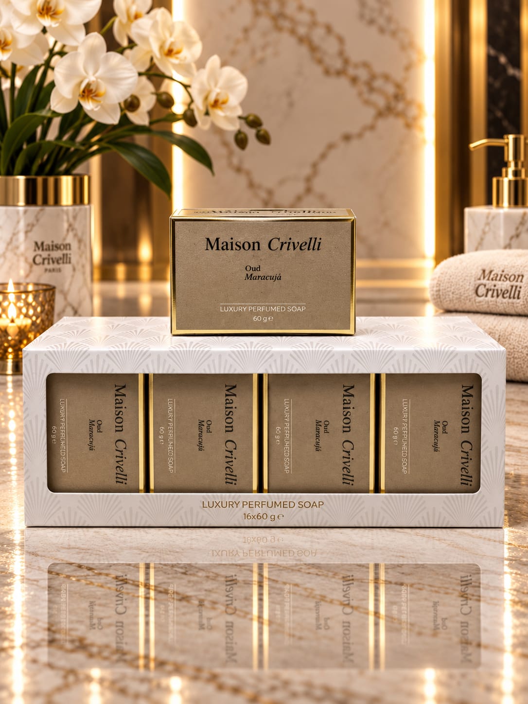 MAISON CRIVELLI Oud Maracujá 16 x 60 g